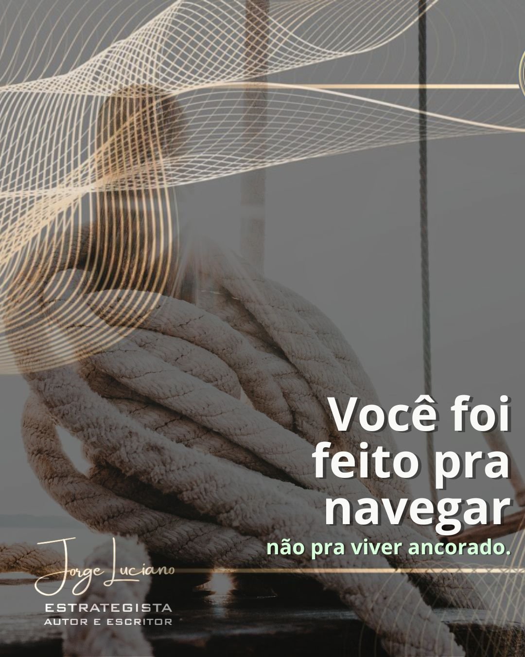 Às Vezes, Precisamos Largar a Âncora